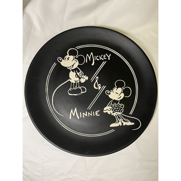 Disney Store Mickey & Minnie Mouse Anniversary Plate Decorative Collectible - Picture 1 of 3